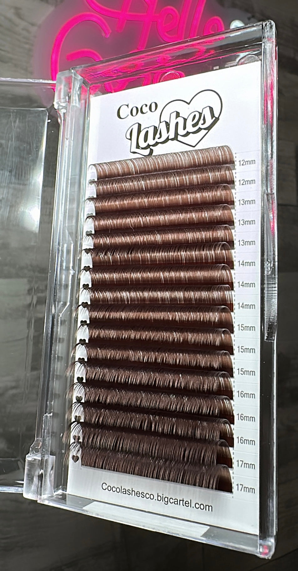 CHOCOLATE BROWN D CURL