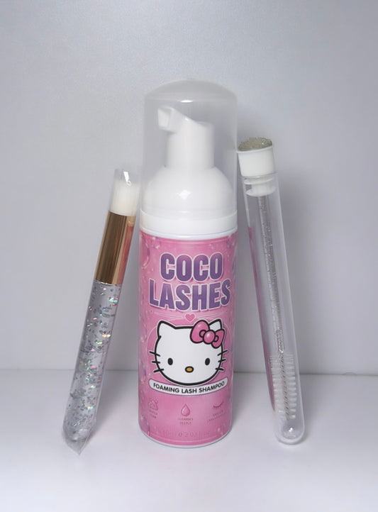 Lash shampoo kit