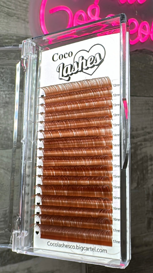 TEDDY BROWN LASH TRAYS