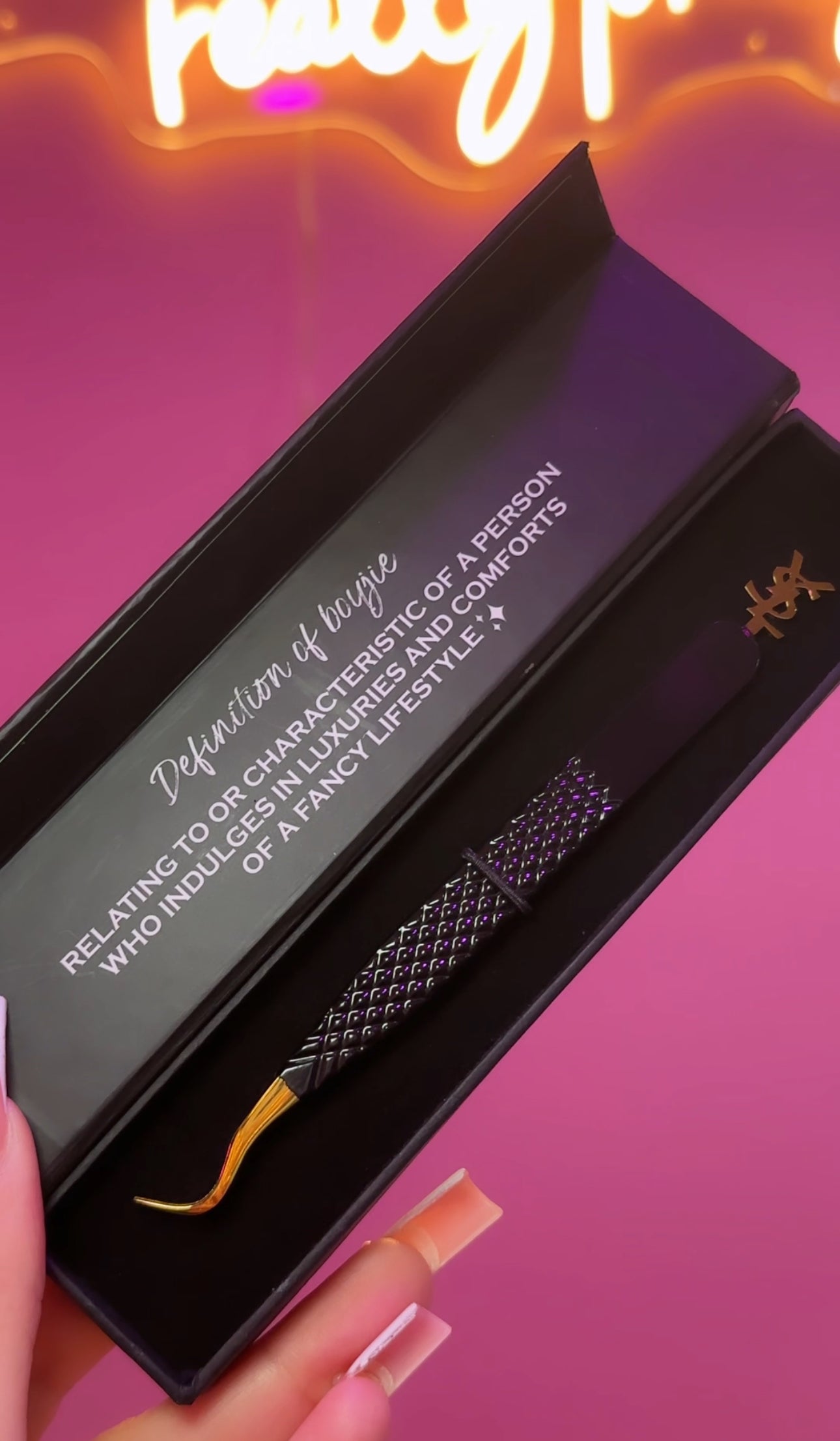 YSL CURVED BOOT TWEEZER