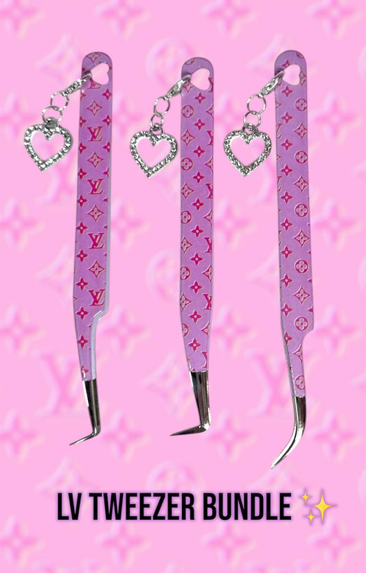 LV CHARM TWEEZER BUNDLE