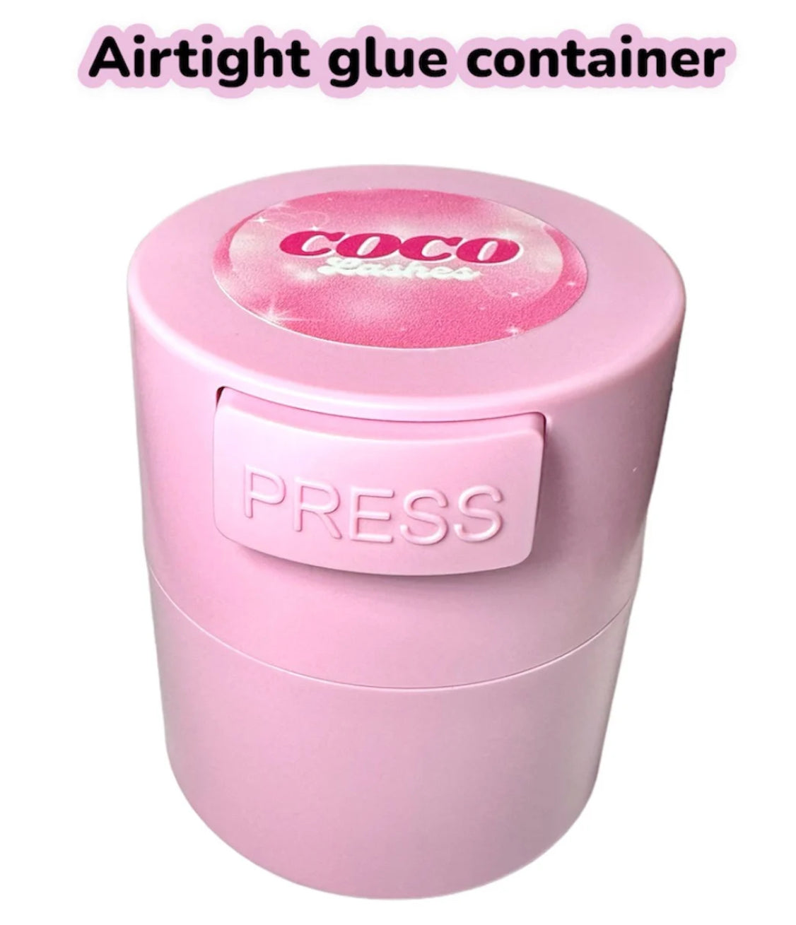 Airtight glue container