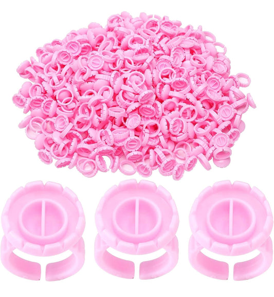Pink Circle glue rings