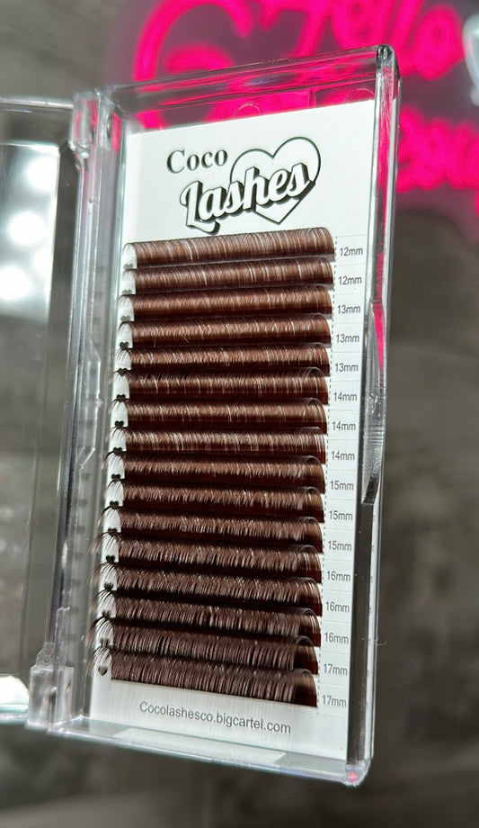 CHOCOLATE BROWN D CURL