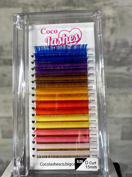 15mm D rainbow tray