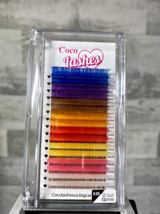 16mm D rainbow trays