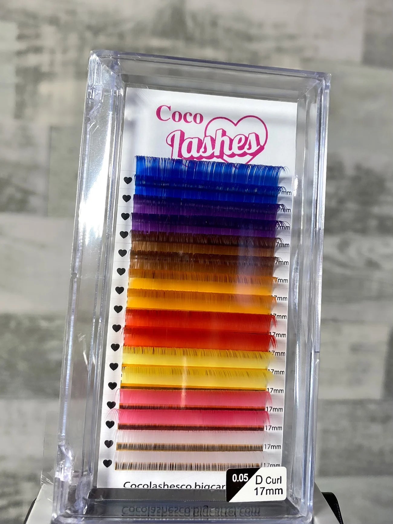 17mm D rainbow trays