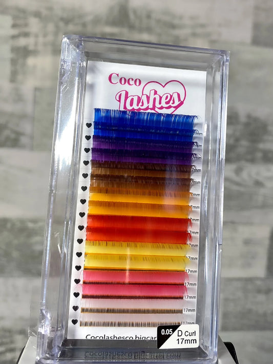 17mm D rainbow trays