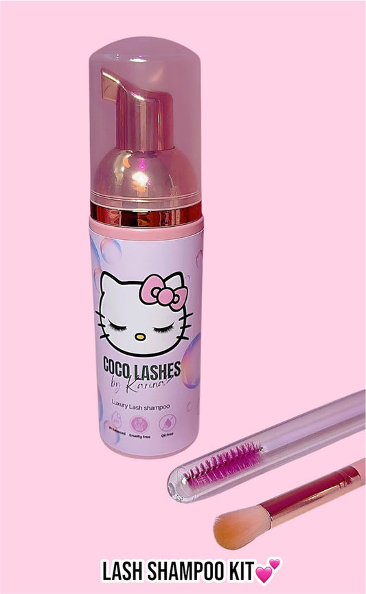 Lash shampoo kit